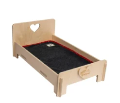 bunny® NATURE Bedding Einstreumatte Easy Mini, anthrazit/rot, ca. B48/H28 cm