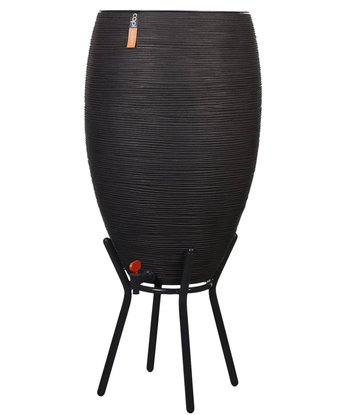 Capi Europe Kunststoff-Regentonne Rib, 130 l