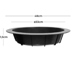 Capi Europe Kunststoff-Regentonne Rib, 130 l
