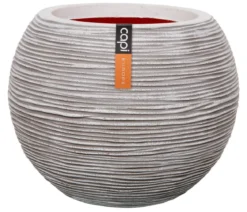 Capi Europe Kunststoff-Topf Nature Rib NL, rund