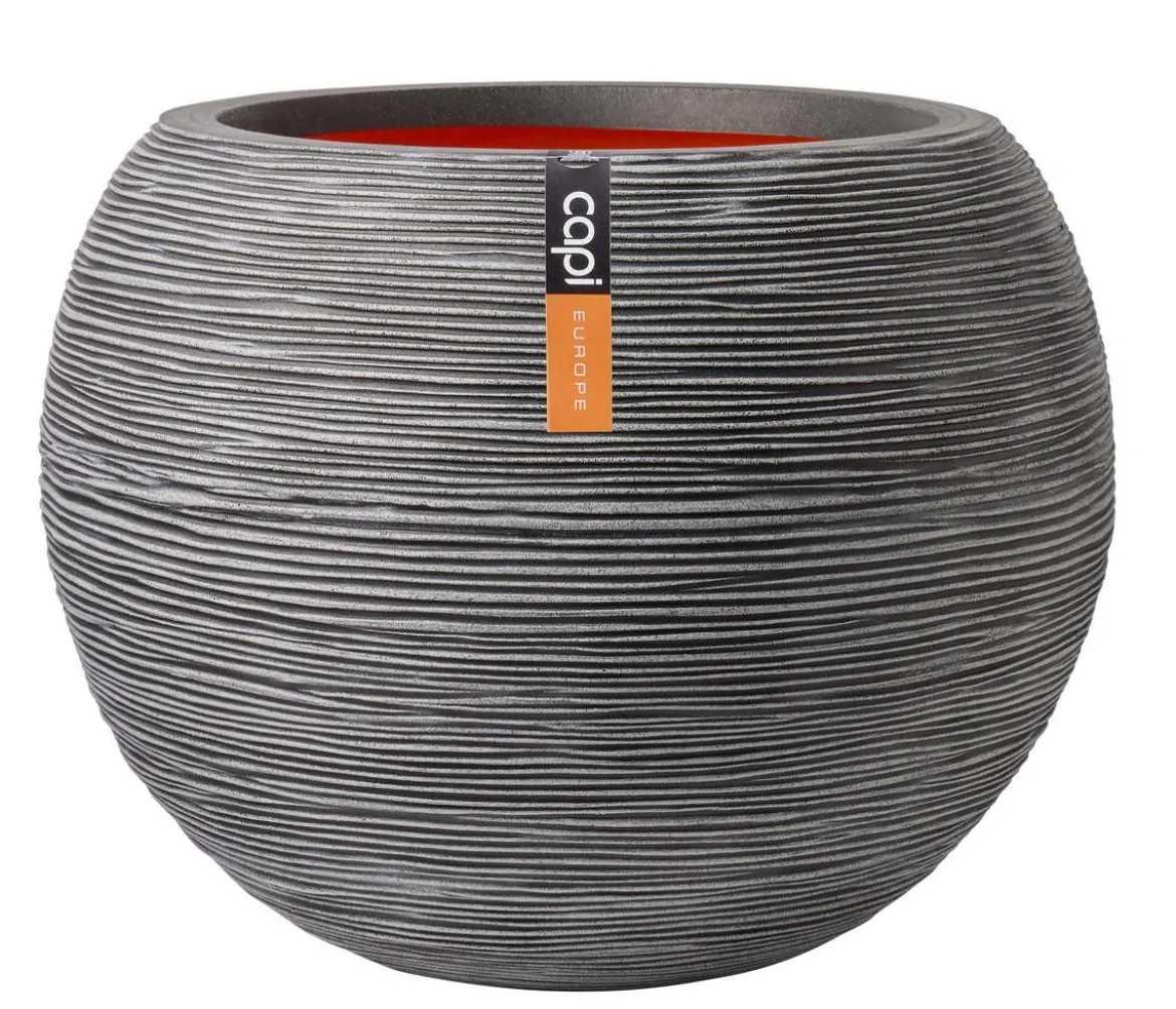Capi Europe Kunststoff-Topf Nature Rib NL, rund