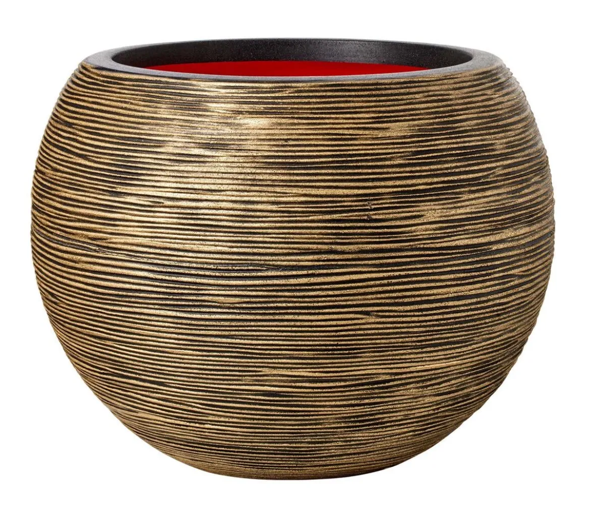 Capi Europe Kunststoff-Topf Nature Rib NL, rund
