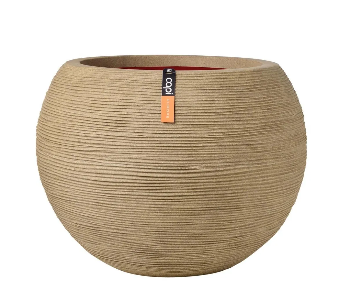 Capi Europe Kunststoff-Topf Nature Rib NL, rund