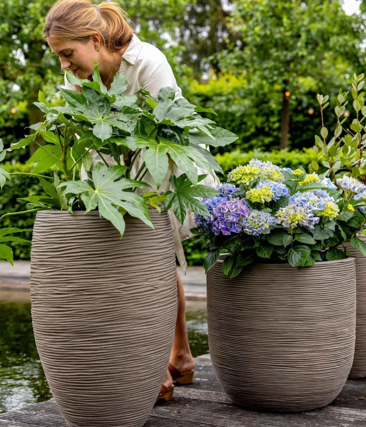 Capi Europe Kunststoff-Topf Nature Rib NL, konisch