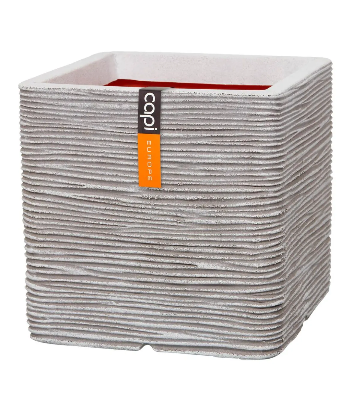 Capi Europe Kunststoff-Topf Rib, quadratisch