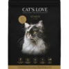 CAT'S LOVE Trockenfutter für Katzen Senior, Ente, 2 kg