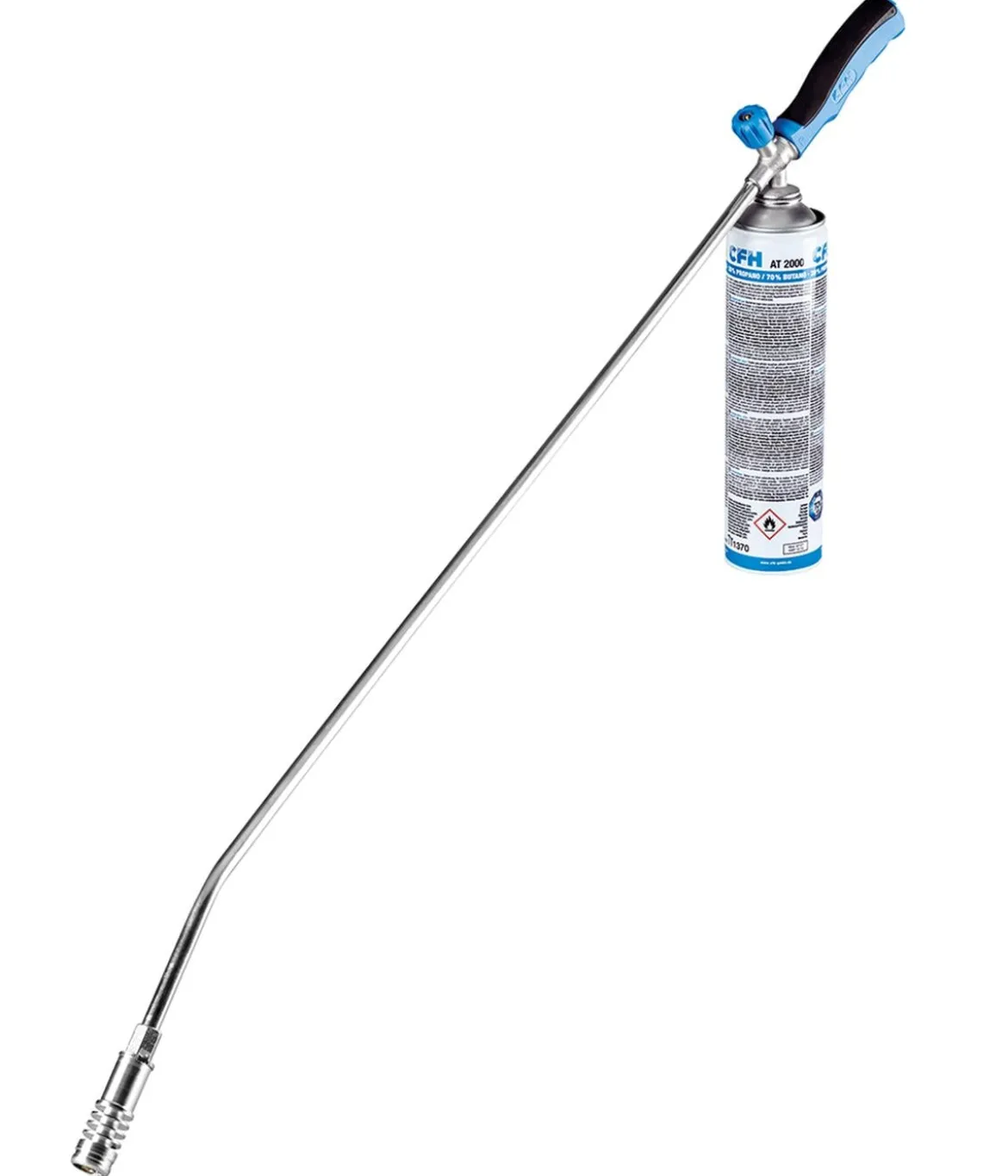 CFH Unkrautbrenner Bio-Gärtner CW 3300, inkl. Universaldruckgasdose mit Breitbrenneraufsatz