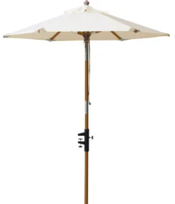Cinas Balkonschirm, rund, ca. Ø180/H200 cm