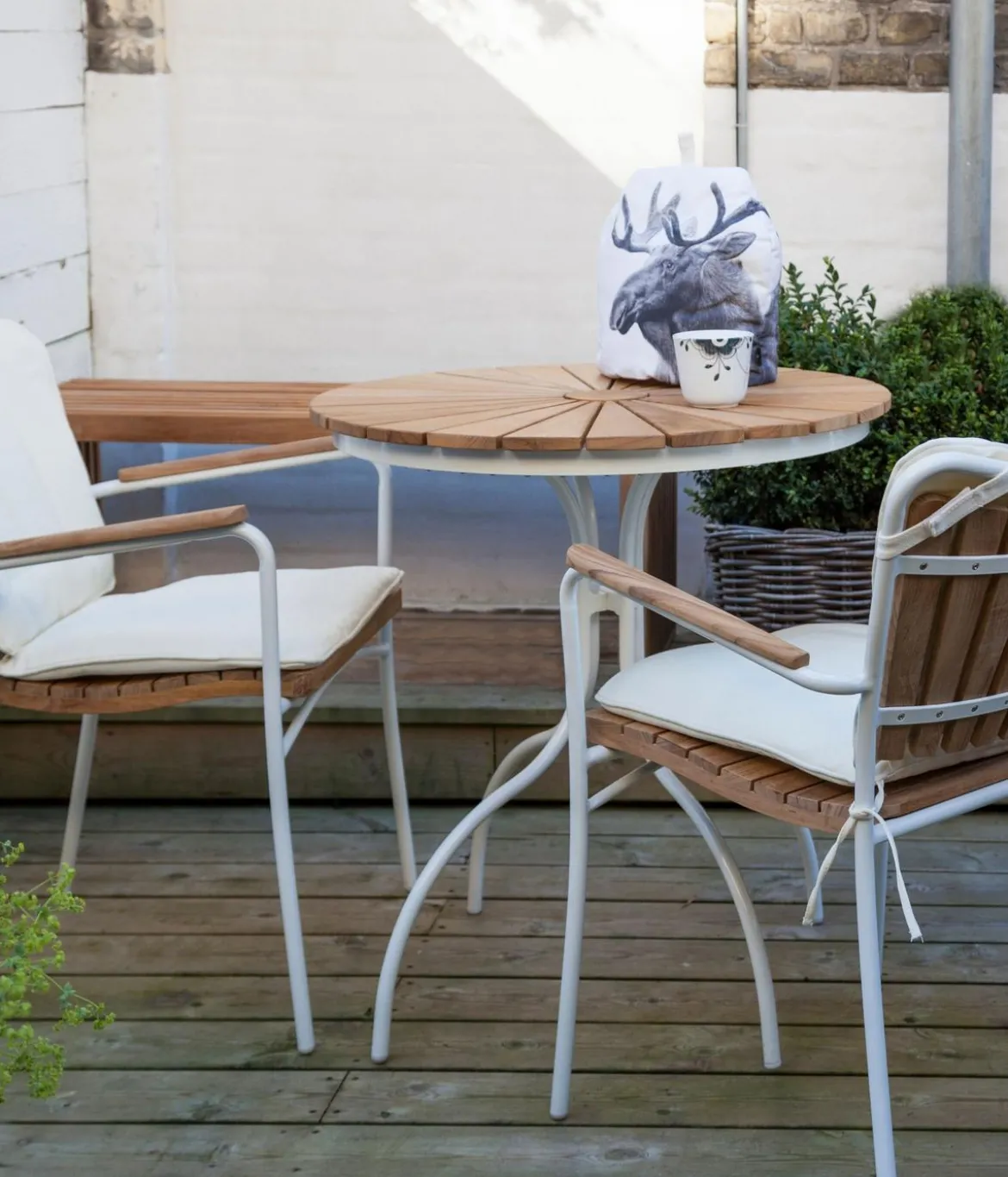 Cinas Gartentisch Ellen, ca. Ø80/H74 cm