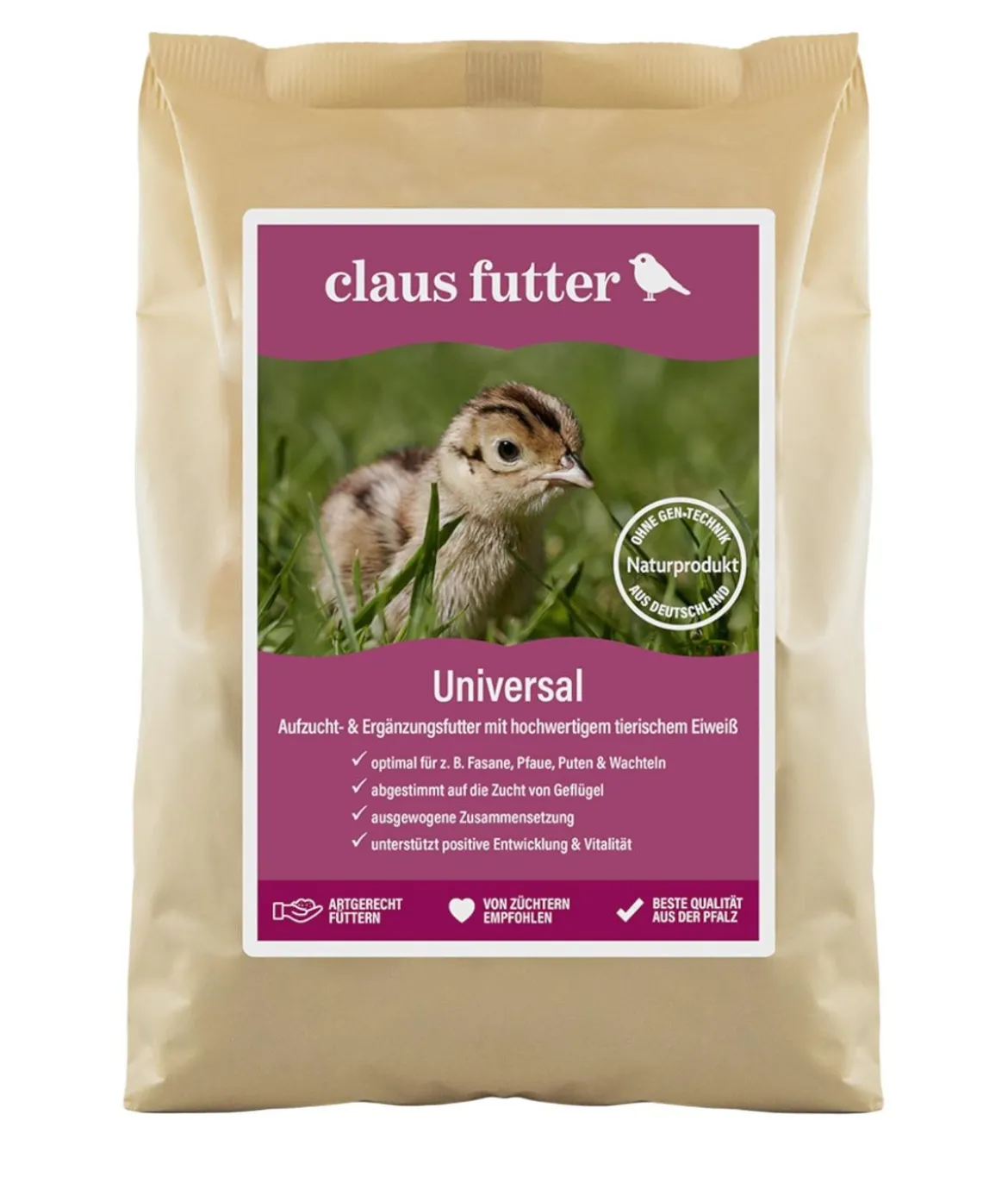 Claus Universal Aufzuchtfutter, 750 g