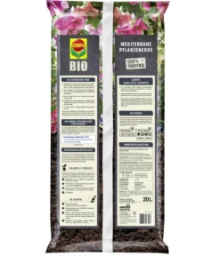 COMPO BIO Mediterrane Pflanzenerde, torfffrei, 20 l