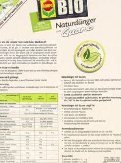 COMPO BIO Naturdünger mit Guano