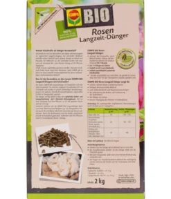 COMPO BIO Rosen Langzeit-Dünger mit Schafwolle