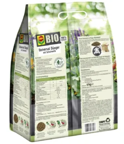 COMPO BIO Universal Dünger mit Schafwolle, 4 kg