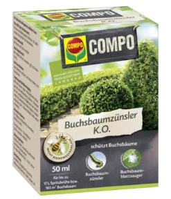 COMPO Buchsbaumzünsler K.O., flüssig, 50 ml