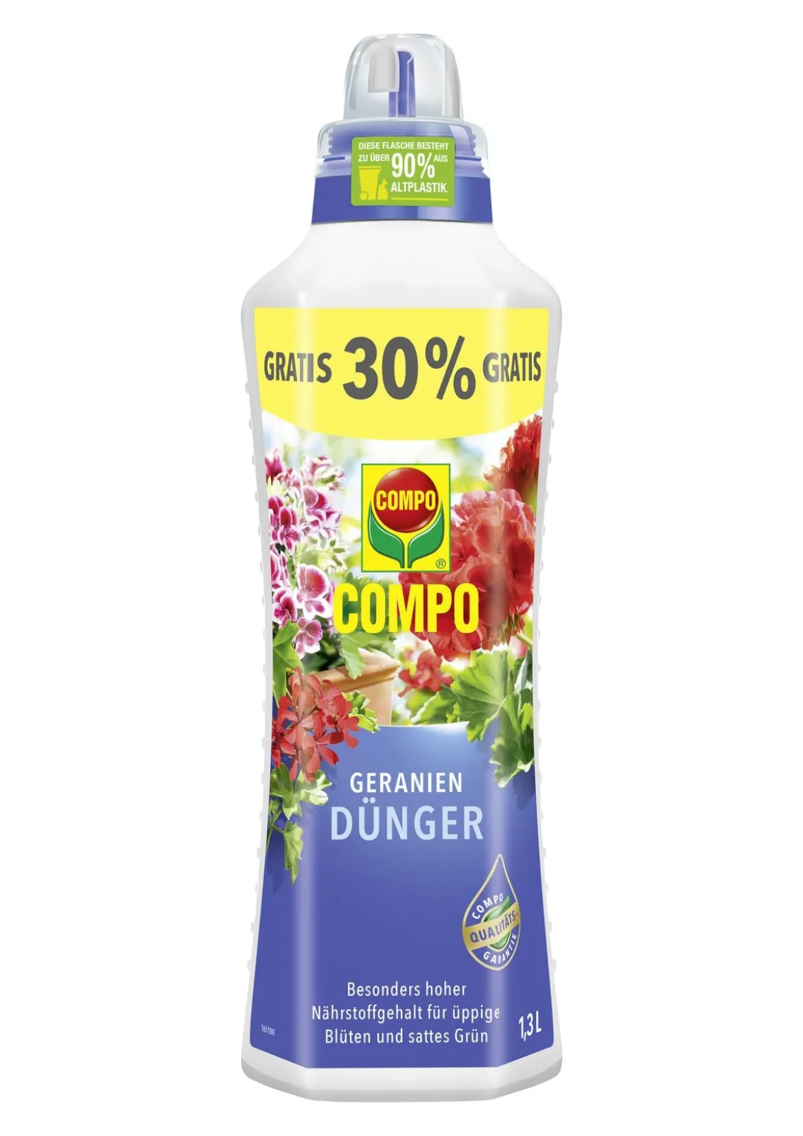 COMPO Geraniendünger, flüssig, 1,3 l