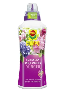 COMPO Hortensien- und Kameliendünger, flüssig, 1 l