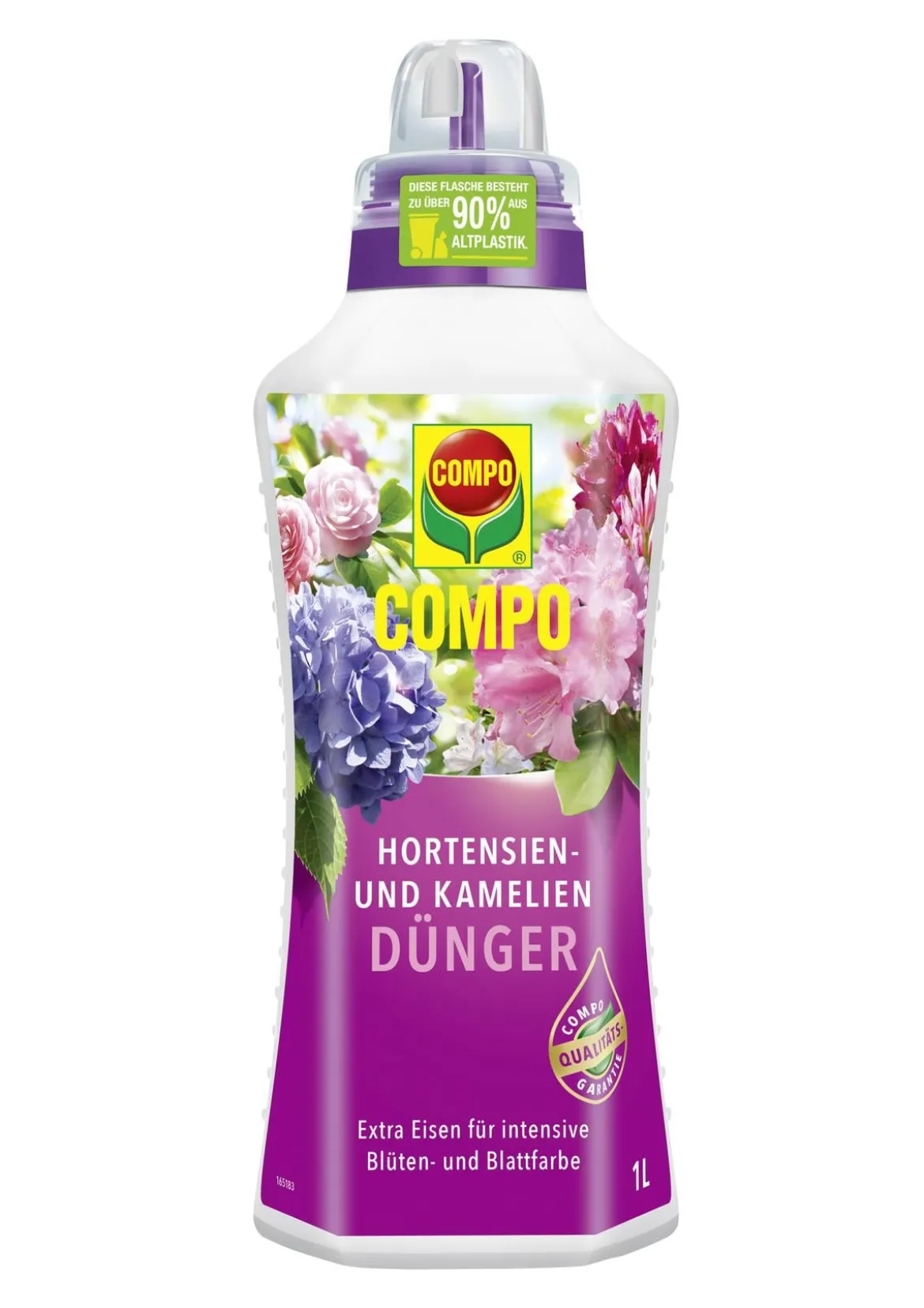 COMPO Hortensien- und Kameliendünger, flüssig, 1 l