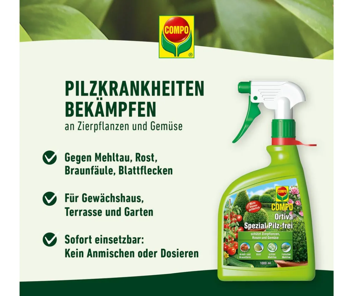 COMPO Ortiva Spezial Pilz-frei, 1 l