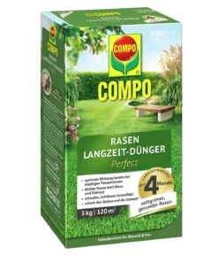 COMPO Rasen Langzeit-Dünger Perfect, 3 kg