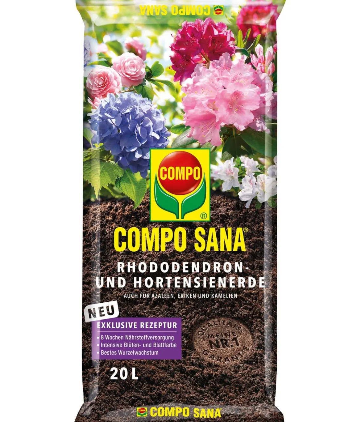 COMPO SANA® Rhododendron- und Hortensienerde