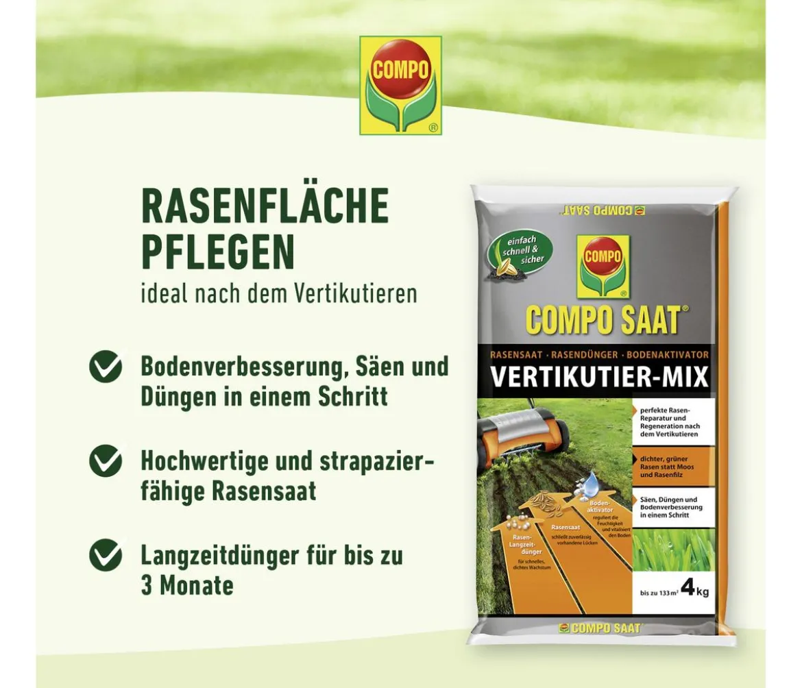 Compo Vertikutier-Mix, 4 kg