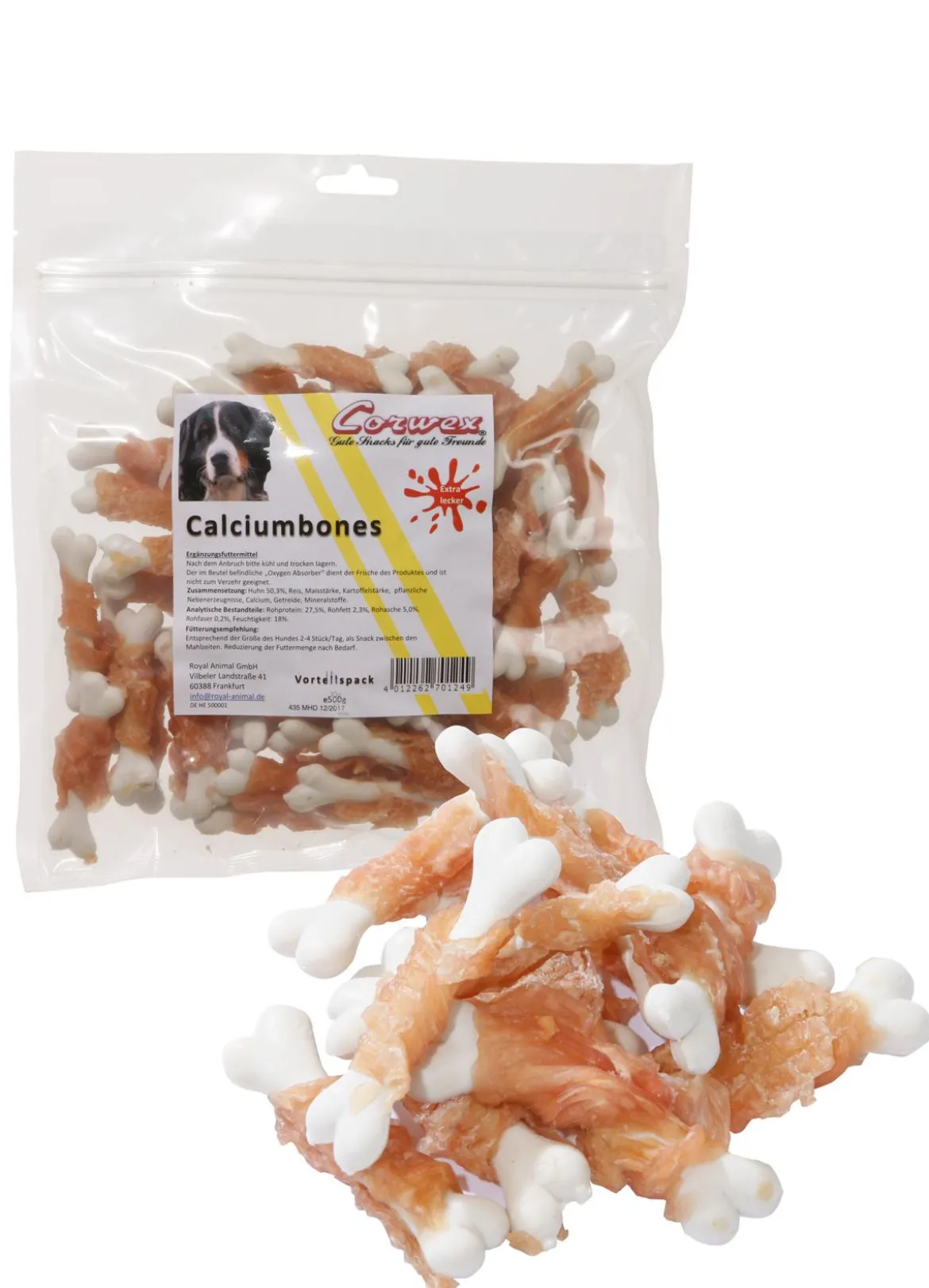 Corwex Hundesnack Calciumbones