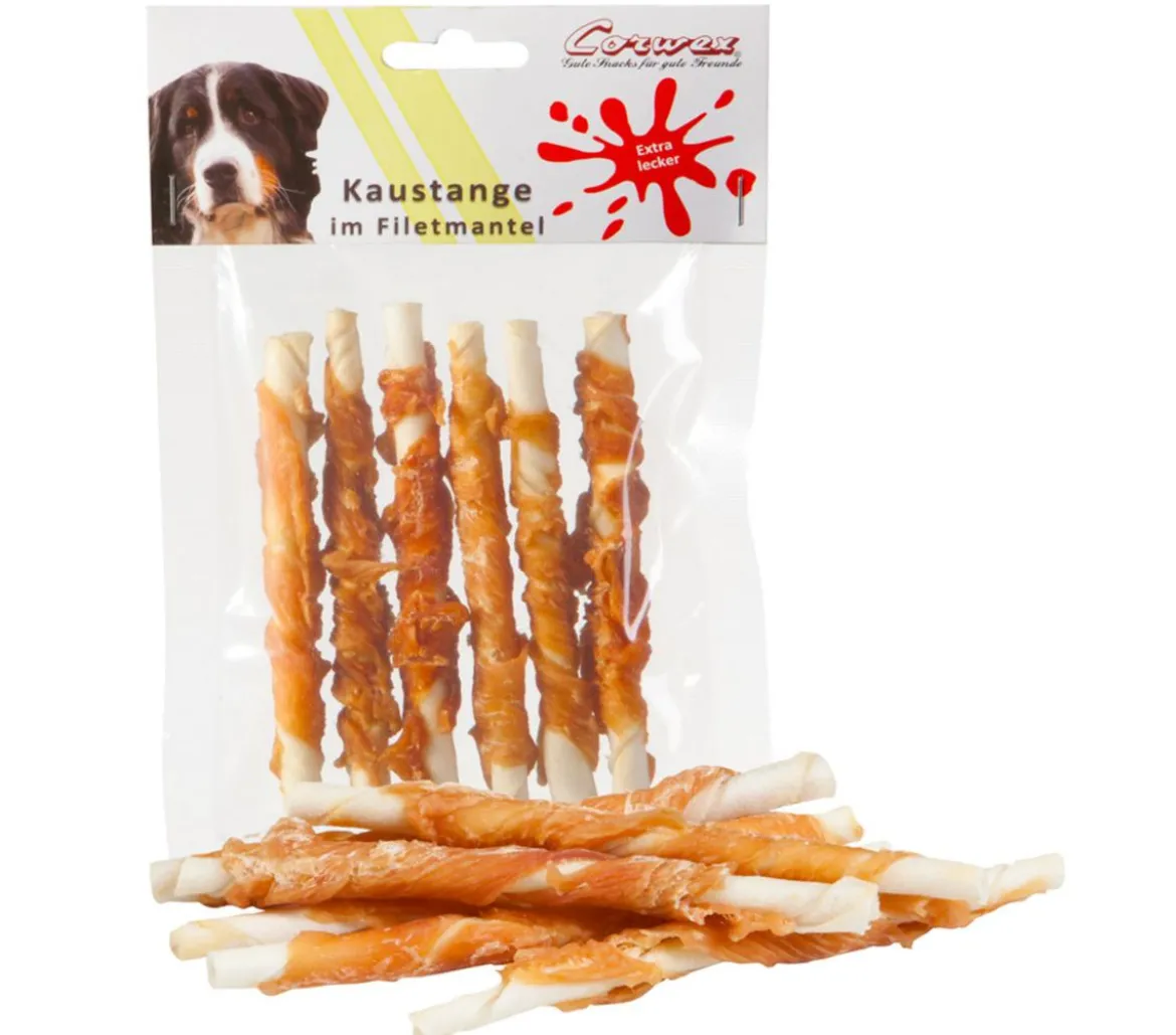 Corwex Hundesnack Kaustange im Filetmantel, 200 g