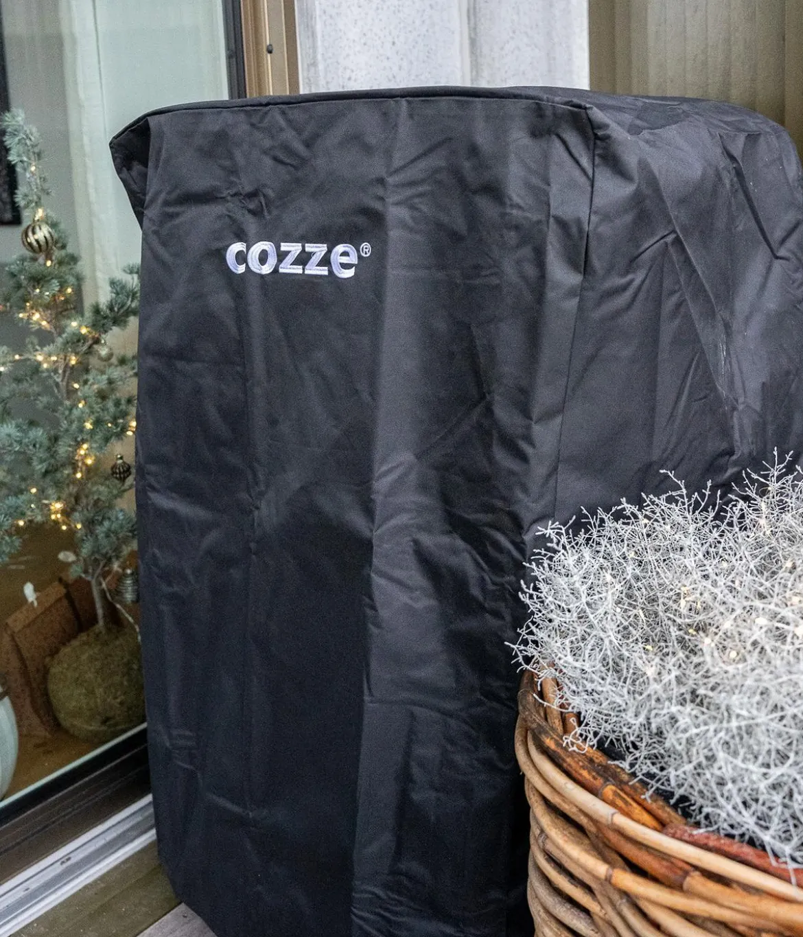 Cozze Abdeckhaube für Pizzaofen und Outdoortisch, ca. B73/H109/T64 cm