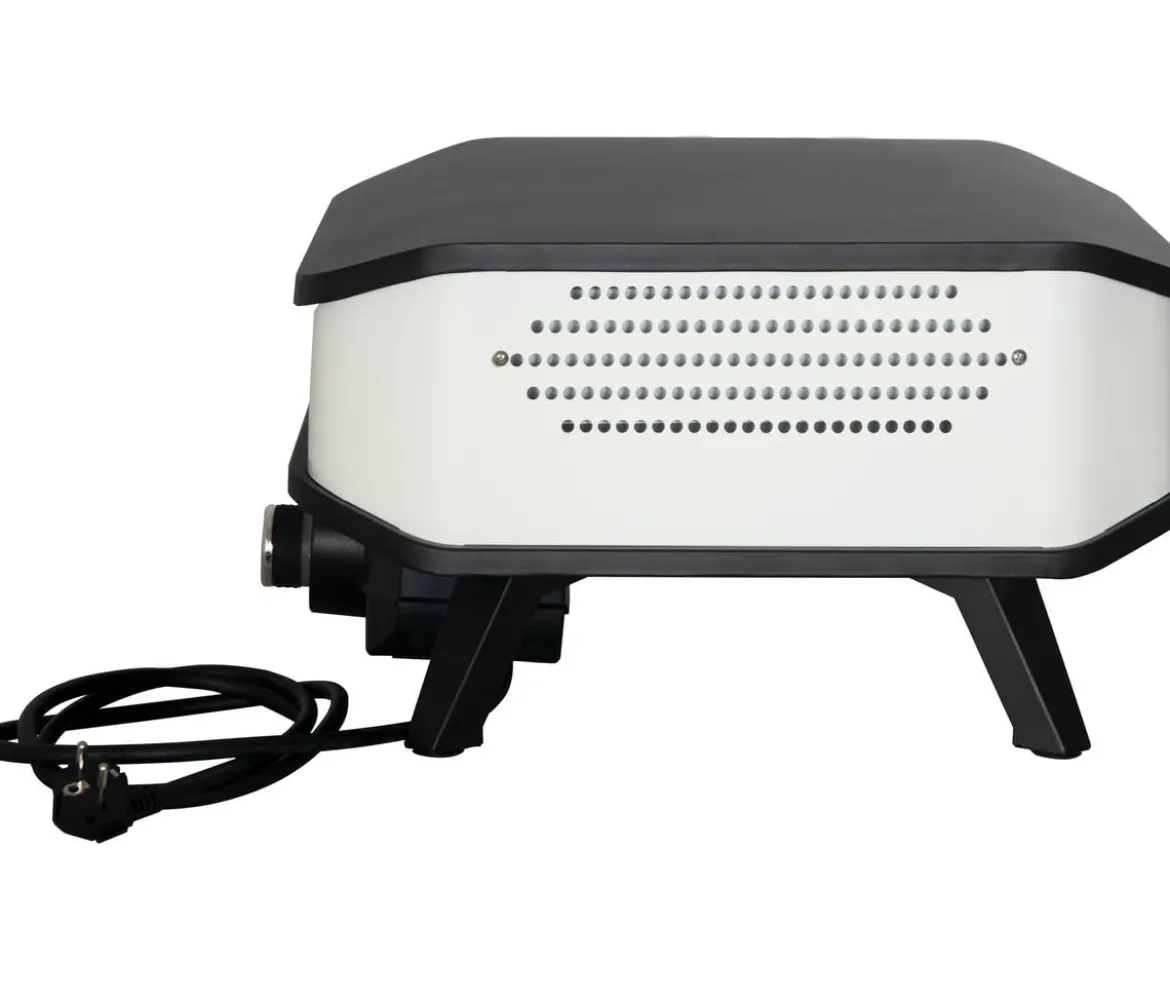 Cozze elektrischer Pizzaofen 34 cm (13"), inkl. Pizzastein & Hitzeschild, ca. B53/H29/T53 cm