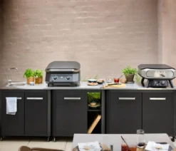 Cozze Elektrogrill E-500 mit 2 Zonen, ca. B59,7/H37,8/T58,9 cm