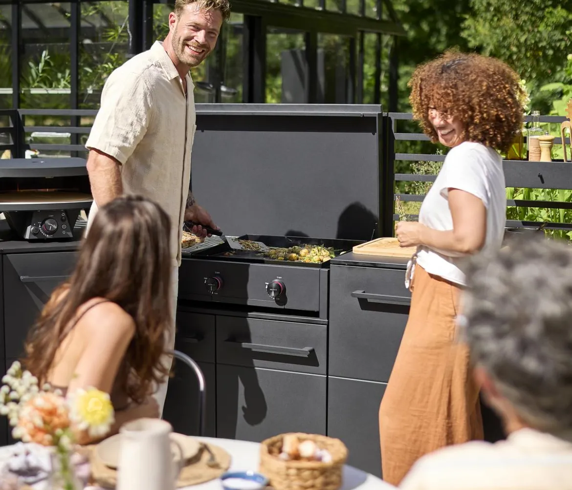 Cozze Gasgrill Combo 900, ca. B90/H22/T64 cm