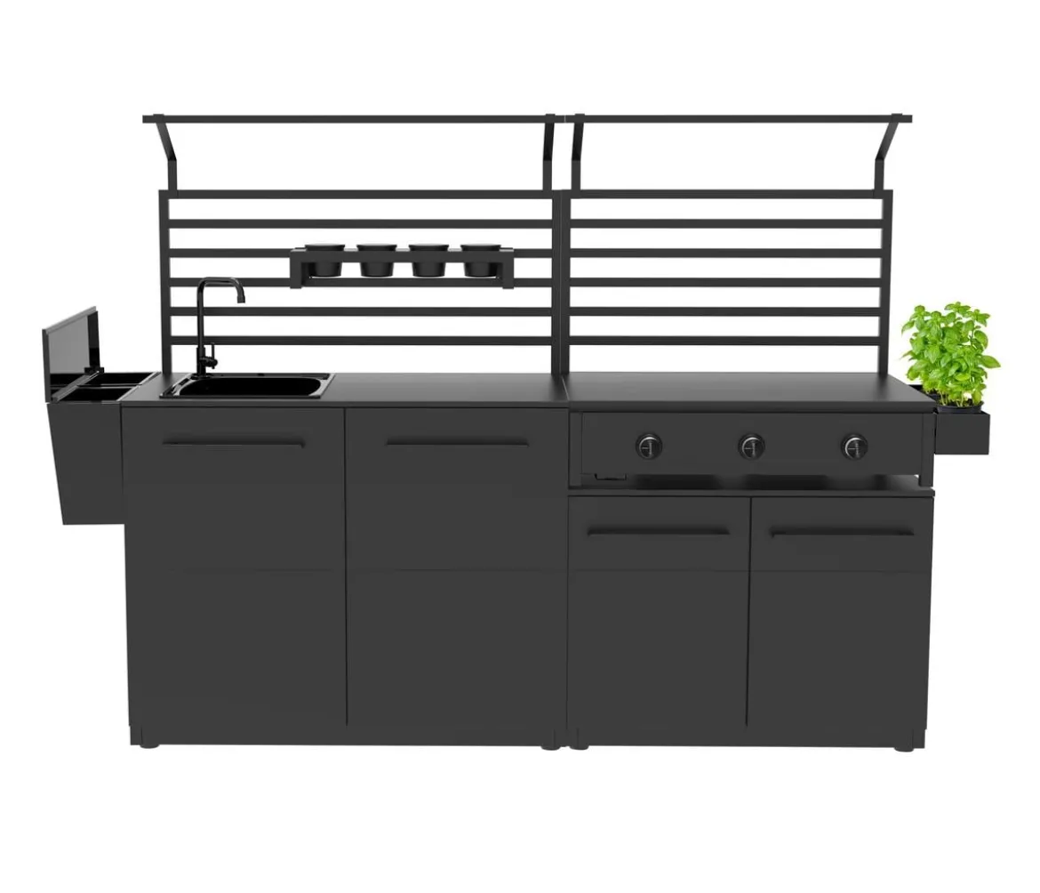 Cozze Gasgrill Combo 900, ca. B90/H22/T64 cm