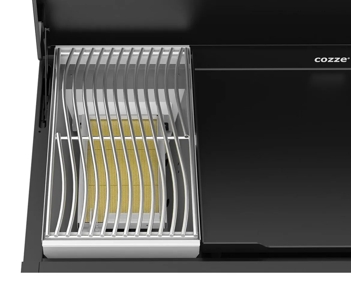 Cozze Gasgrill Combo 900, ca. B90/H22/T64 cm