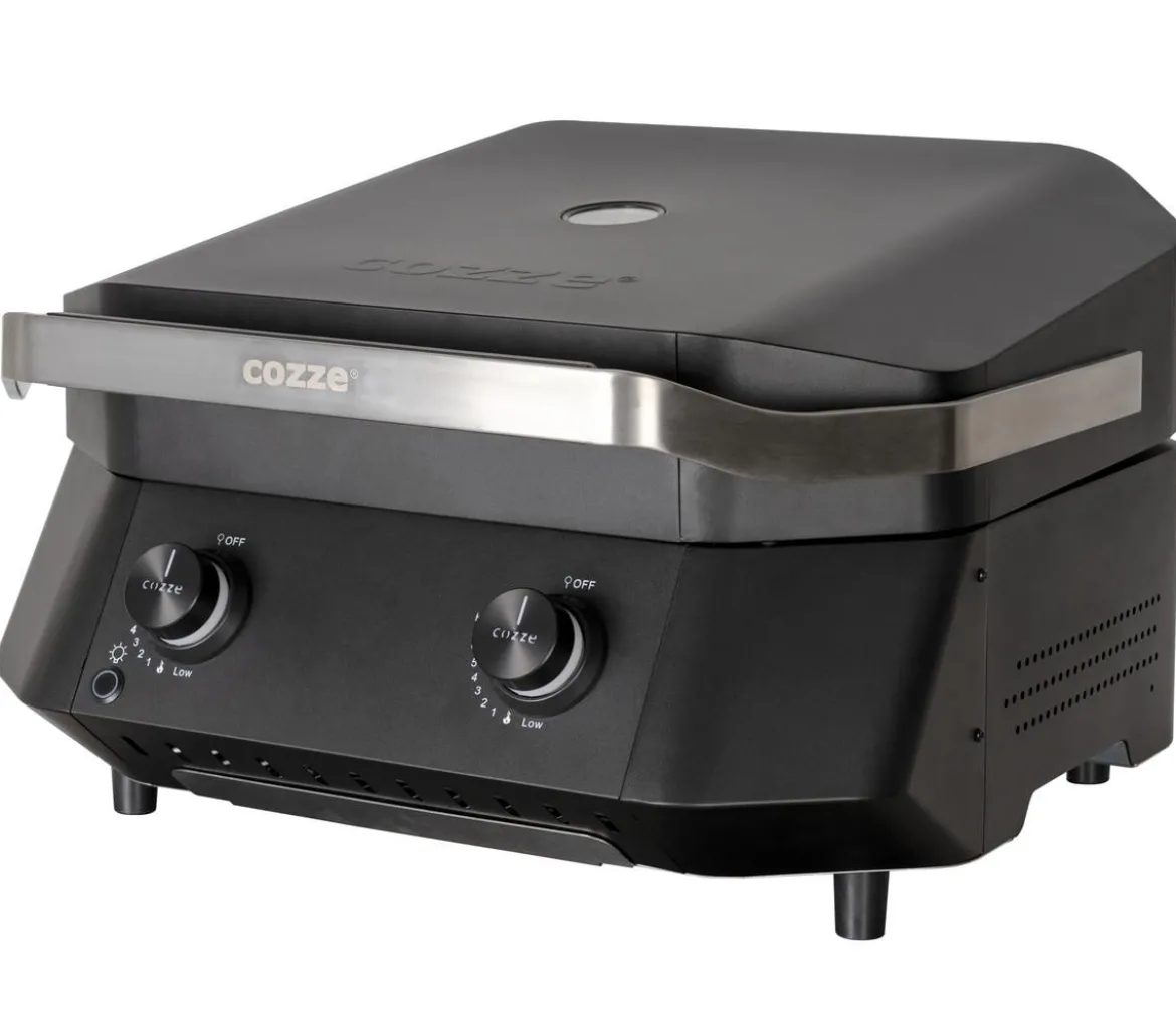Cozze Gasgrill G-500 Plancha mit 2 Brennern, ca. B59,7/H37,8/T58,9 cm