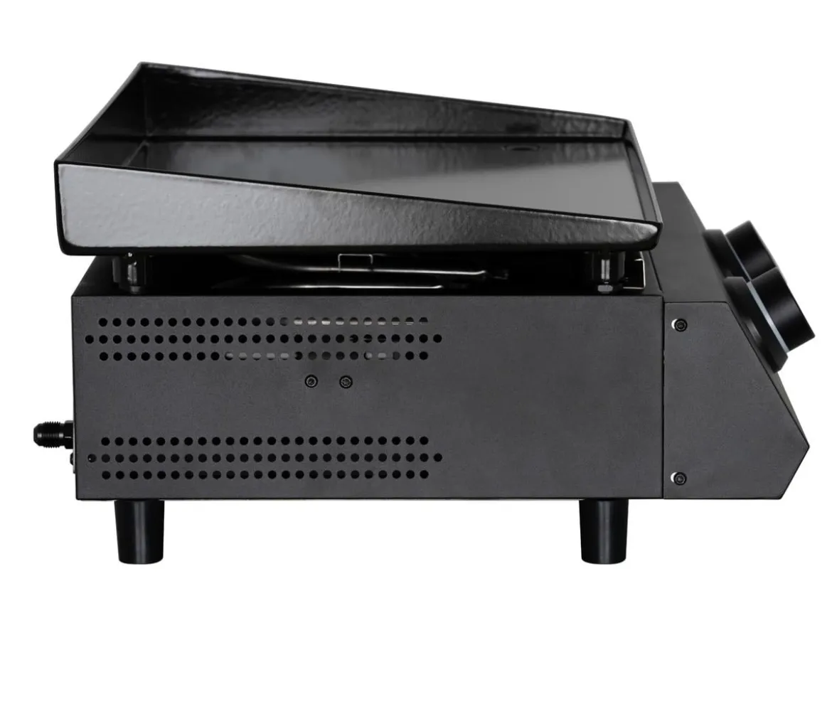 Cozze Gasgrill Plancha G-400 mit 2 Brennern, ca. B49/H22,5/T45,5 cm