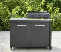 Cozze Gasgrill Plancha G-700 mit 3 Brennern, ca. B66,5/H22,5/T45,5 cm
