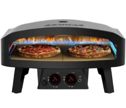 Cozze Gas-Pizzaofen Classic Black Edition, inkl. Pizzastein, 60,3 x 59,5 cm (24