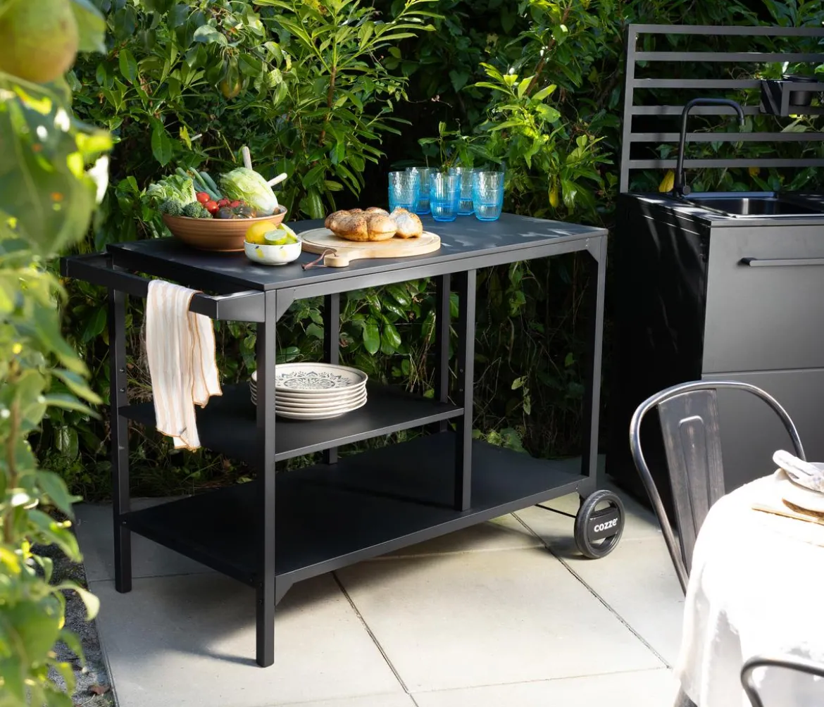 Cozze Grillwagen BBQ Station, ca. B115/H90/T60 cm