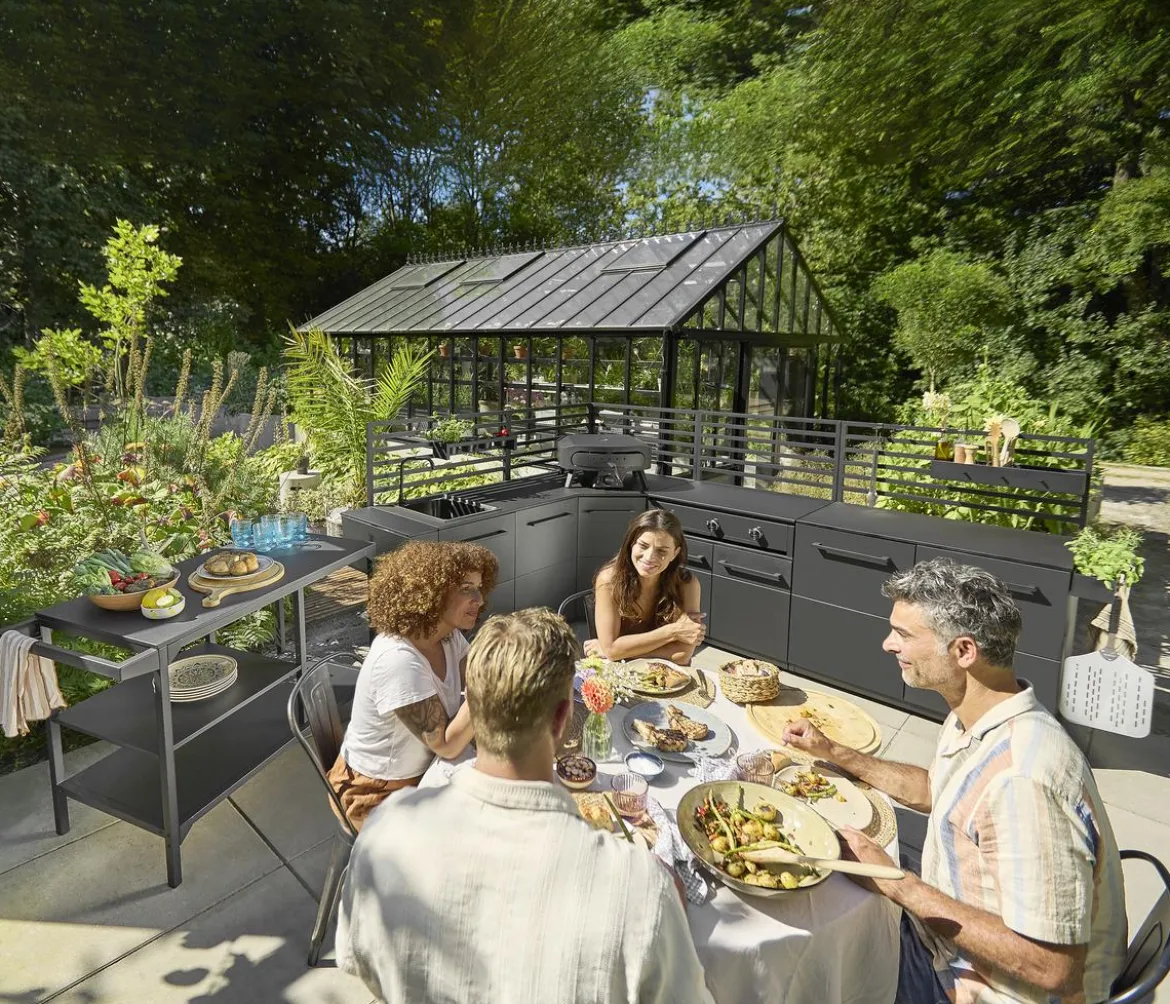Cozze Grillwagen BBQ Station, ca. B115/H90/T60 cm