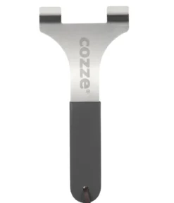 Cozze gusseiserne Pfanne mit Untersetzer, ca. B33/H4/T33 cm