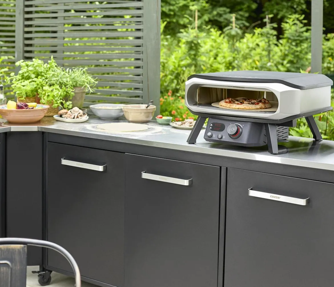 Cozze Outdoor-Küche Eck-Tisch, ca. B60/H90/T60 cm