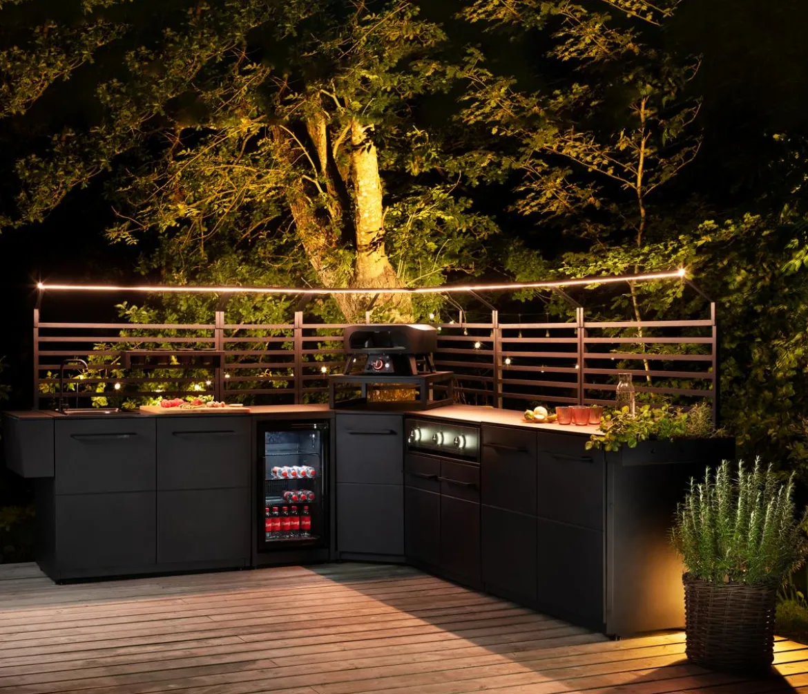 Cozze Outdoor-Küche Kühlschrankmodul Elements, ca. B49,5/H90/T60 cm