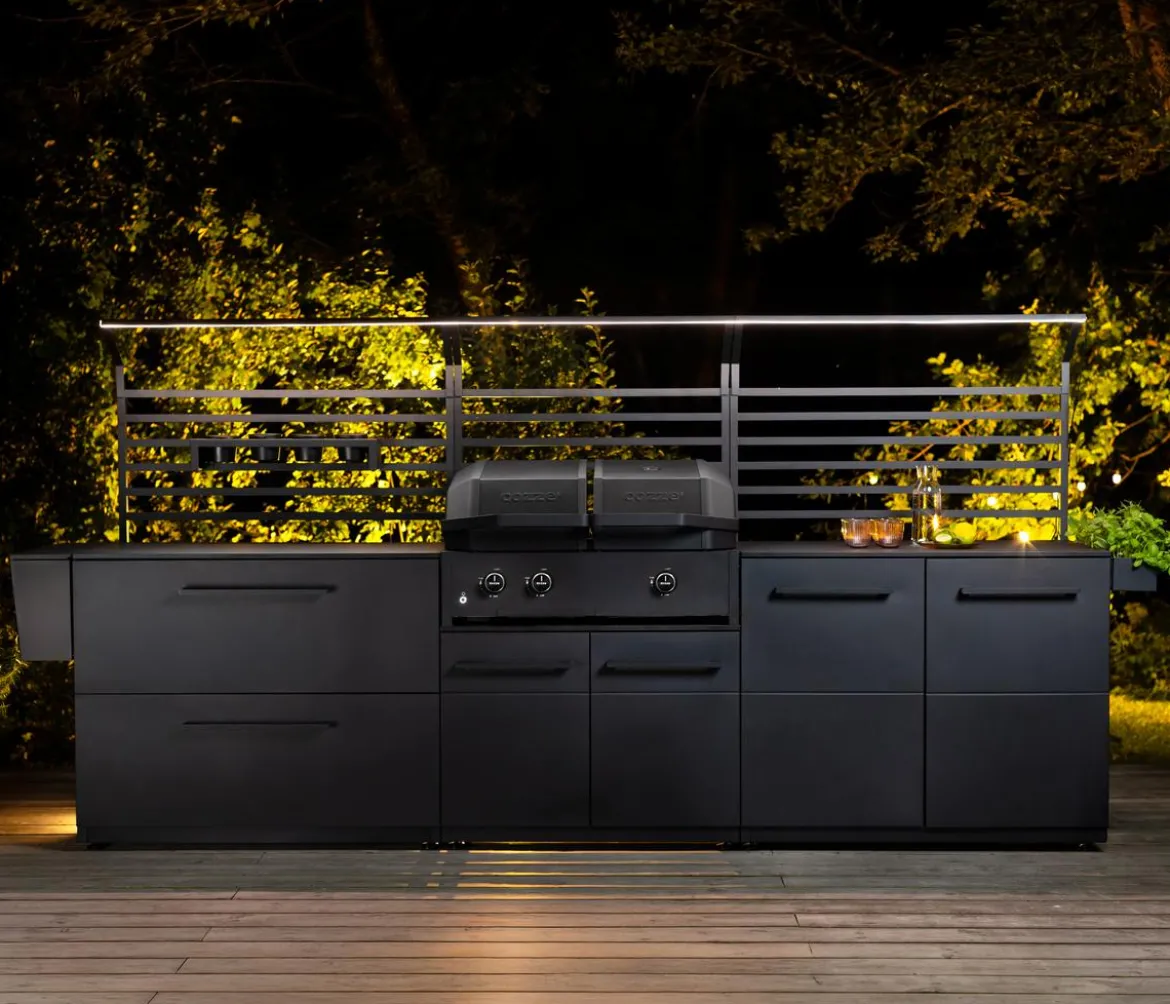 Cozze Outdoor-Küche Rückwand Elements, ca. B90/H97/T2,5 cm