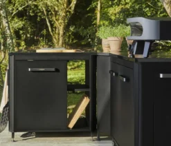Cozze Outdoor-Küche verstellbare Standfüße, 2er-Set