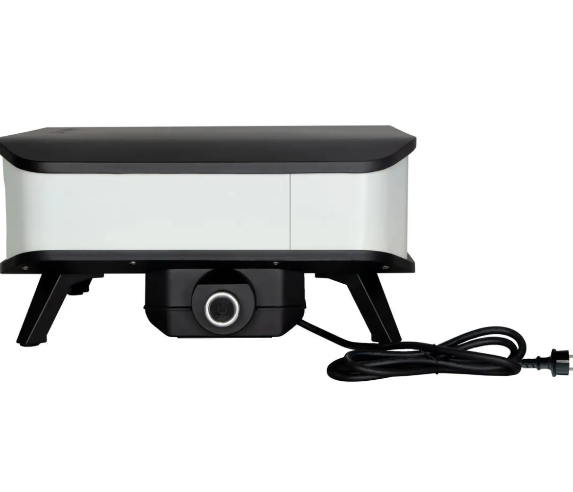 Cozze Pizzaofen elektrisch 42 cm (17"), inkl. Pizzastein & Hitzeschild, ca. B61/H31/T61 cm