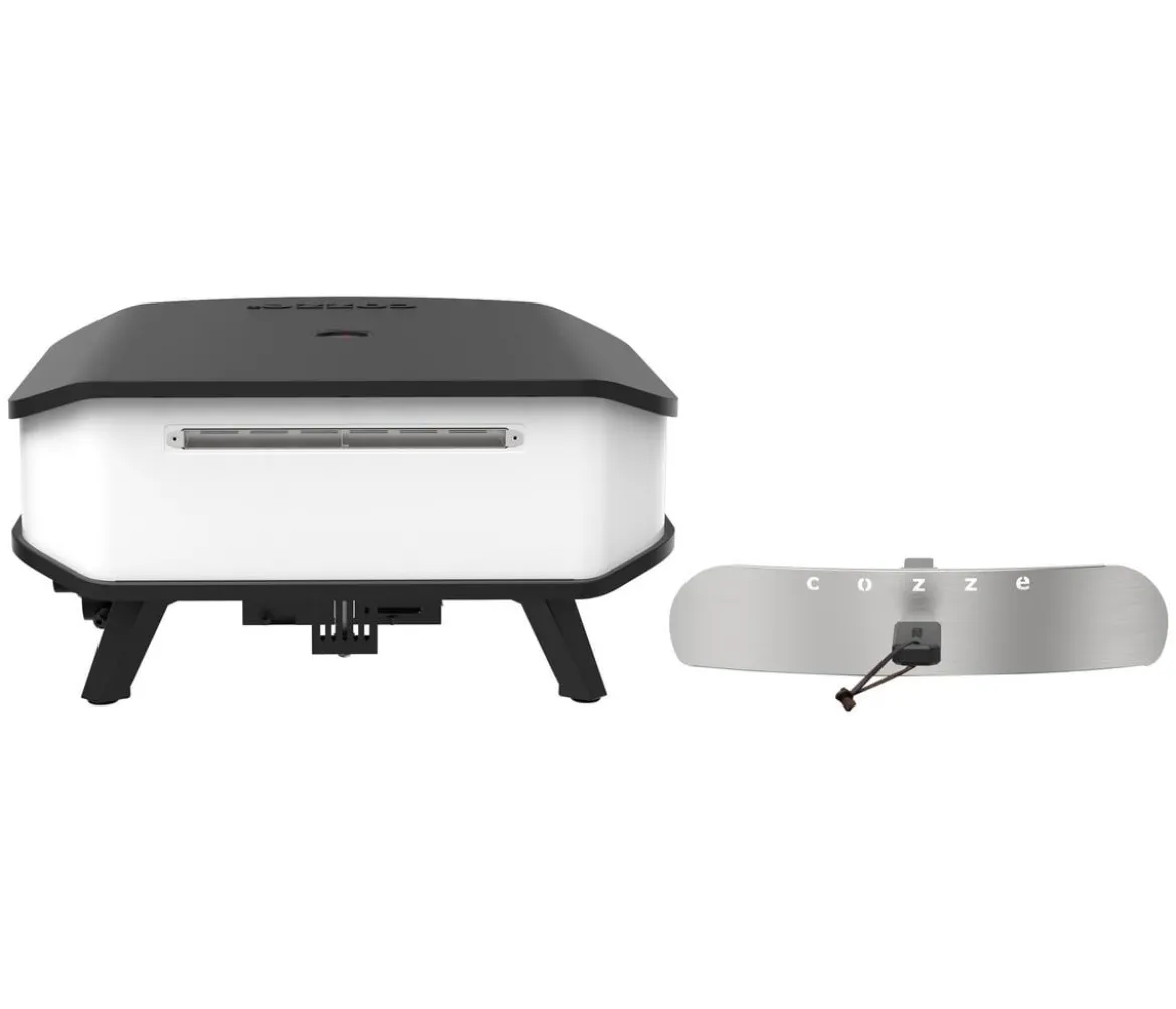Cozze Pizzaofen Rotate 42 cm (17"), mit Thermometer inkl. rotierendem Pizzastein, ca. B61/H31/T61 cm