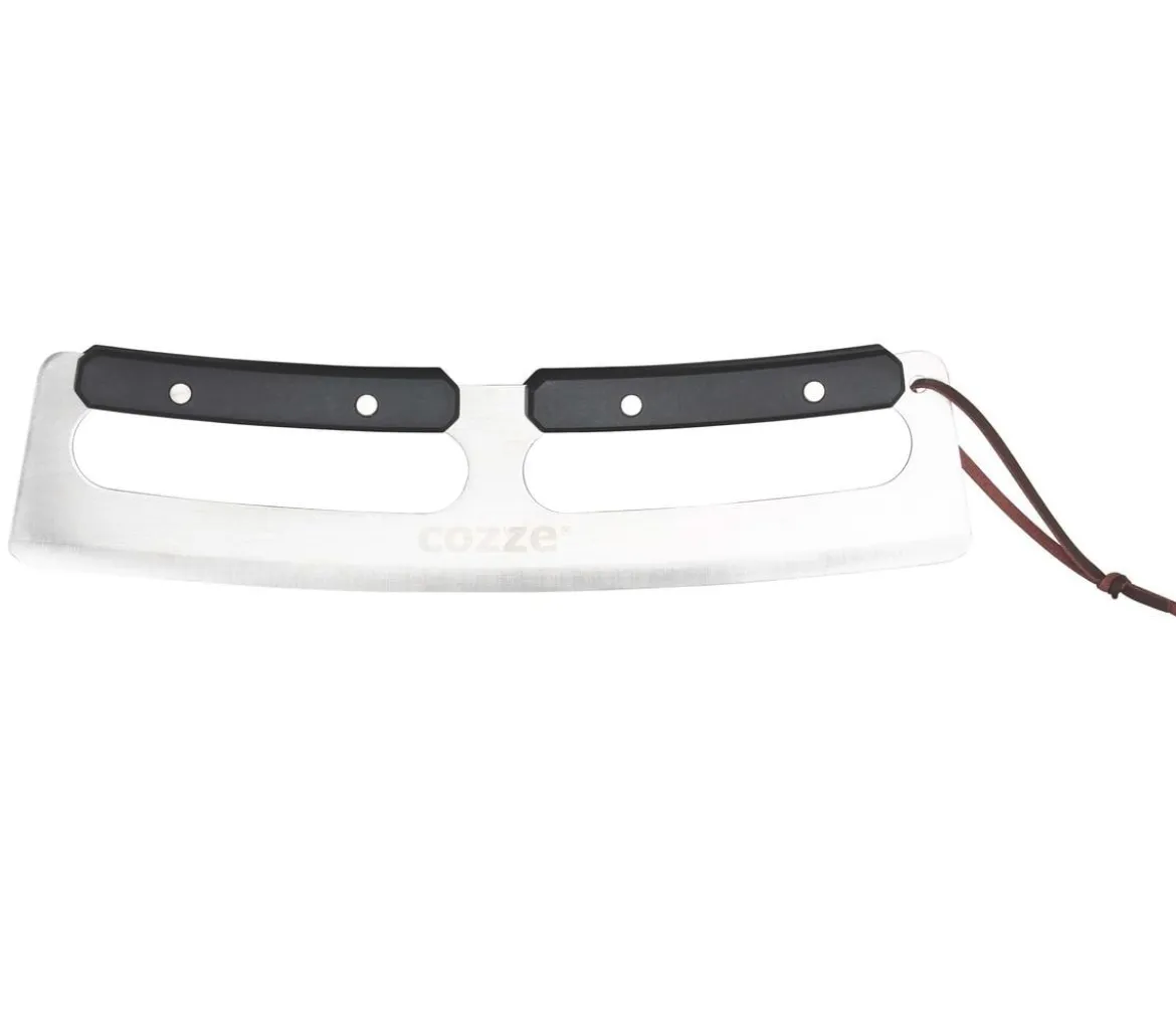 Cozze Wiegemesser für Pizza, ca. B32/H1,5/T8 cm