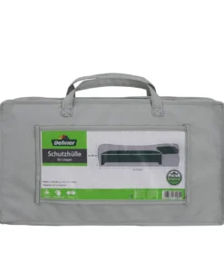 Dehner Abdeckhaube für Liegen, 75x40x210 cm, grau