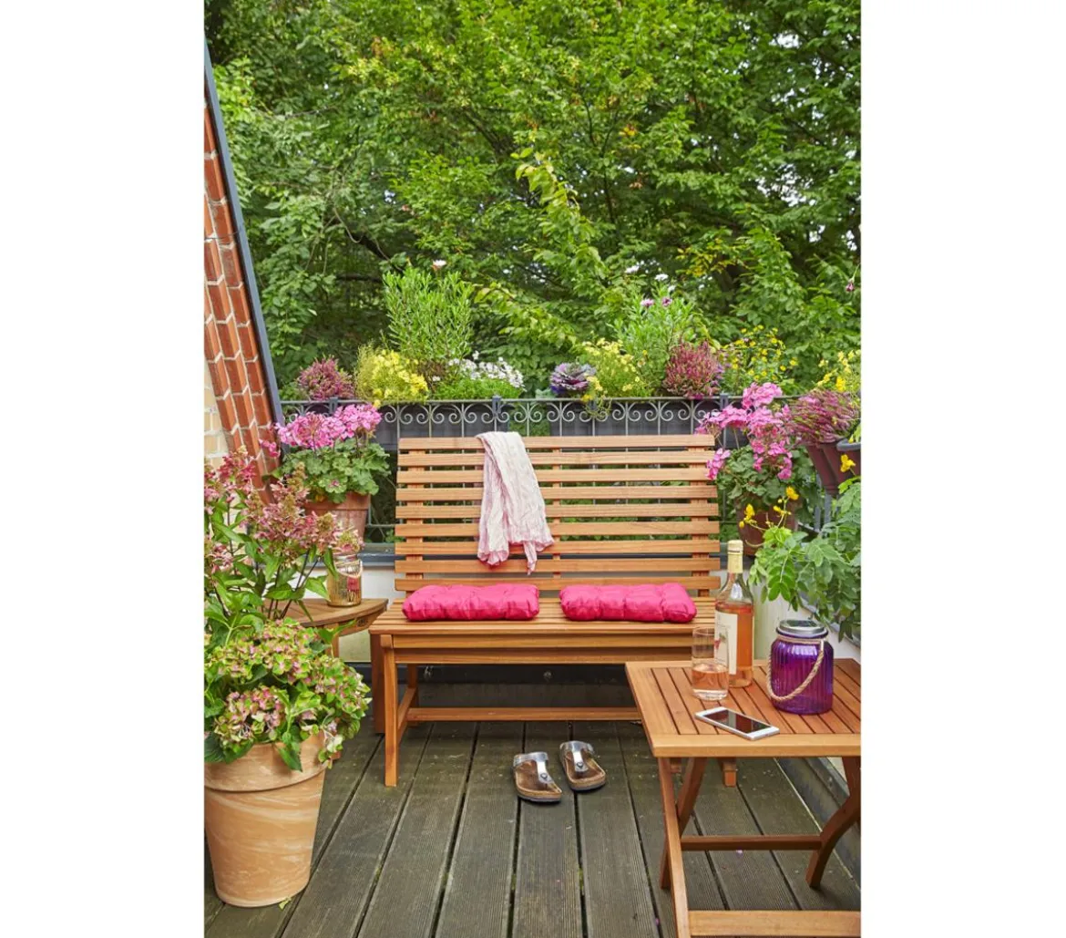 Dehner Akazienbank Paisley, 2-Sitzer